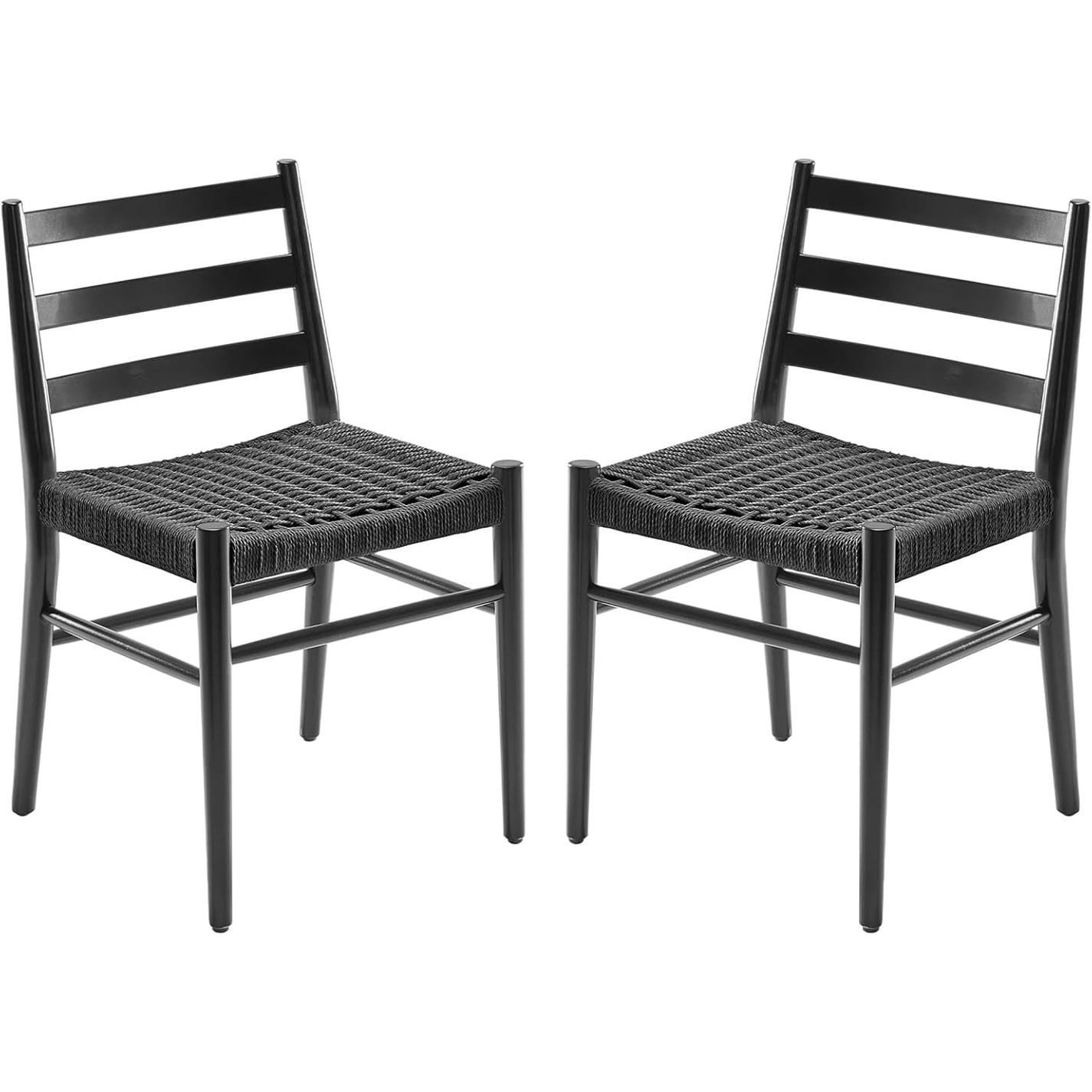 Set Of 2 Mid Century Modern Dining Room Chairs