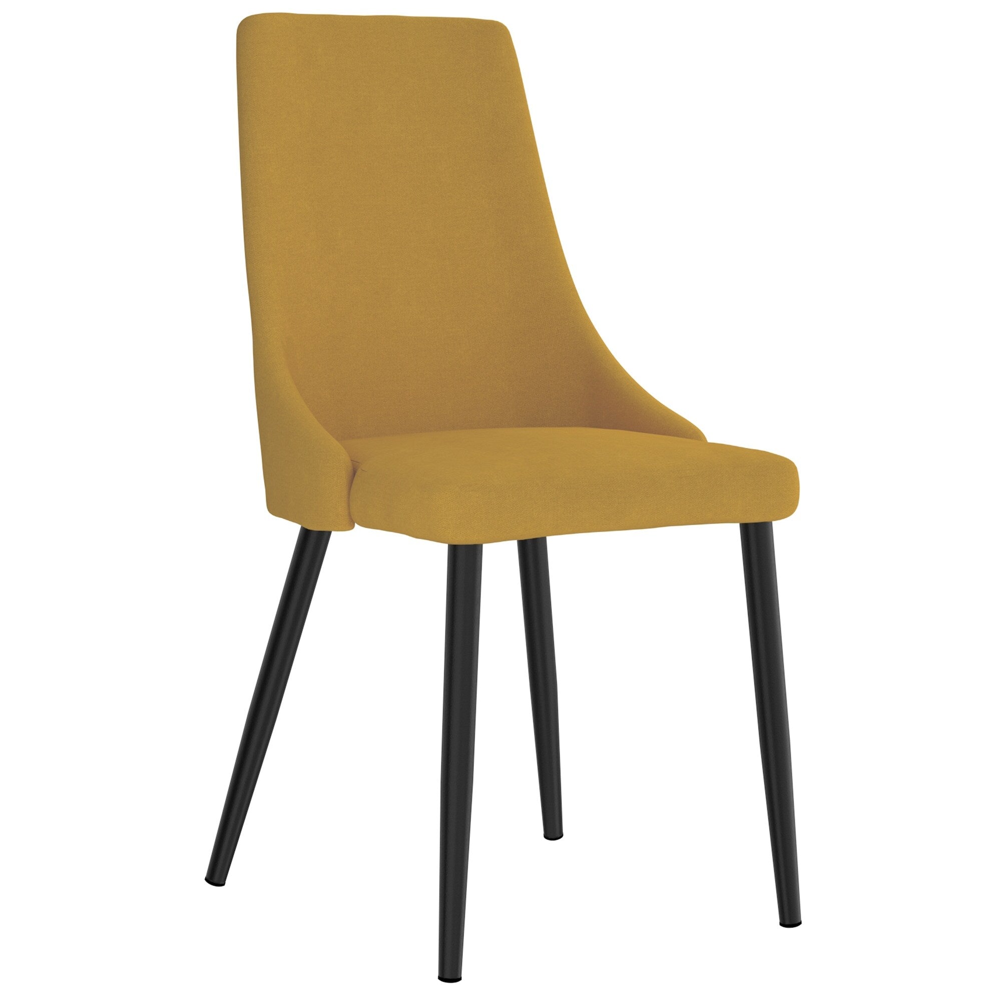 Set Of 2 Mid Century Upholstered Side Chair
