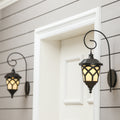 Set Of 2 Solar Sconces