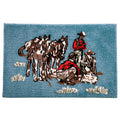Tasha Polizzi For Paseo Road Settler Western Cowboys Jacquard Bath Kitchen Rug 24 X 36
