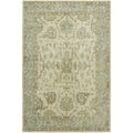 Seville Ivory Light Blue Hand Tufted Area Rug 86 X 116 86 X 116