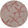 Lr Home Captiva Starry Shores Gray Navy Polypropylene Rug 5 X 7