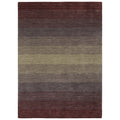 Hand Made Blends Green Wool Rug 76 X 9