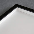 Shadow Box 3 4 Depth Black Picture Frame Uv Acrylic Backing Hanging Hardware