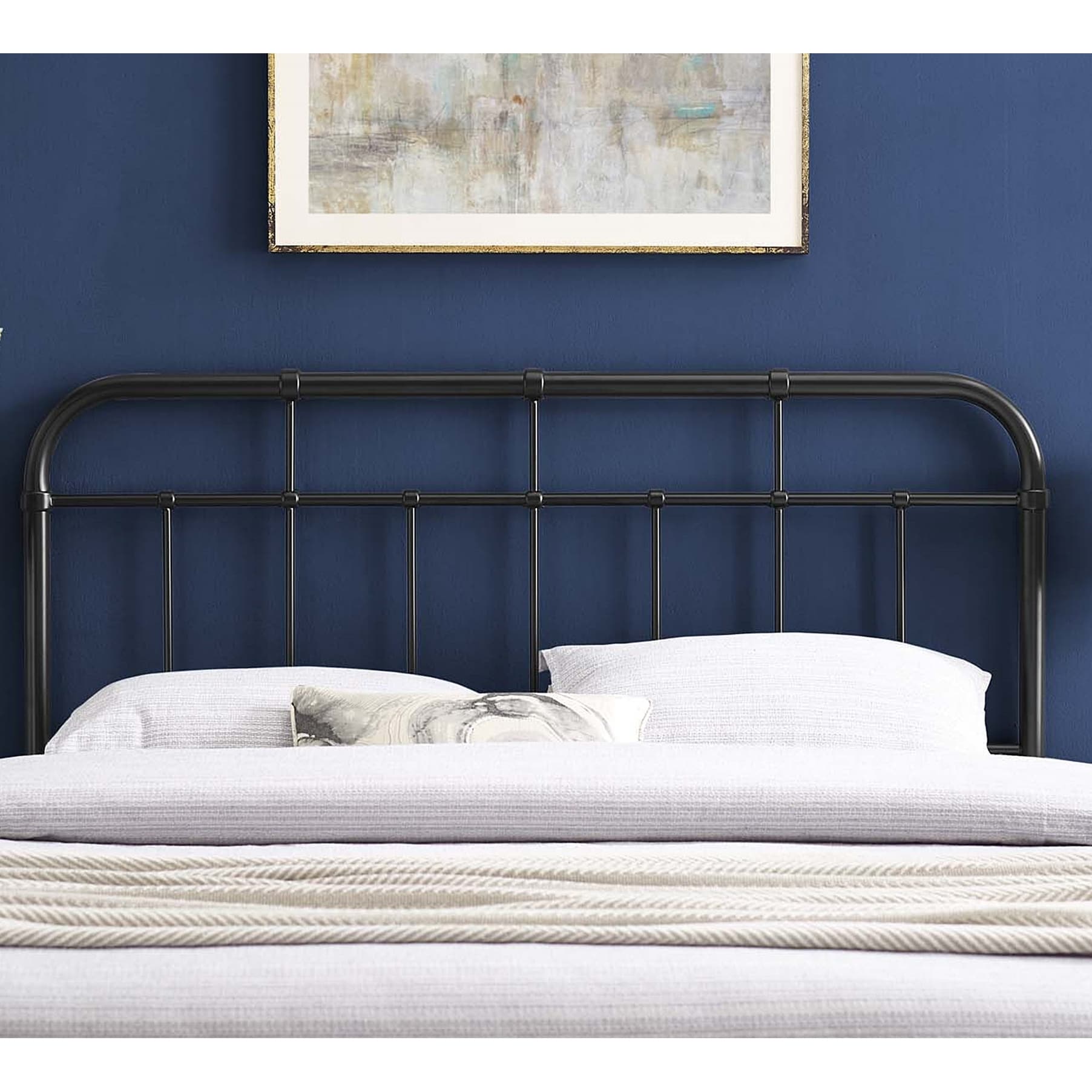 Shaffer Classic Full Size Black Metal Headboard