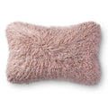 Shag Solid Shimmer 13 X 21 Pillow Cover
