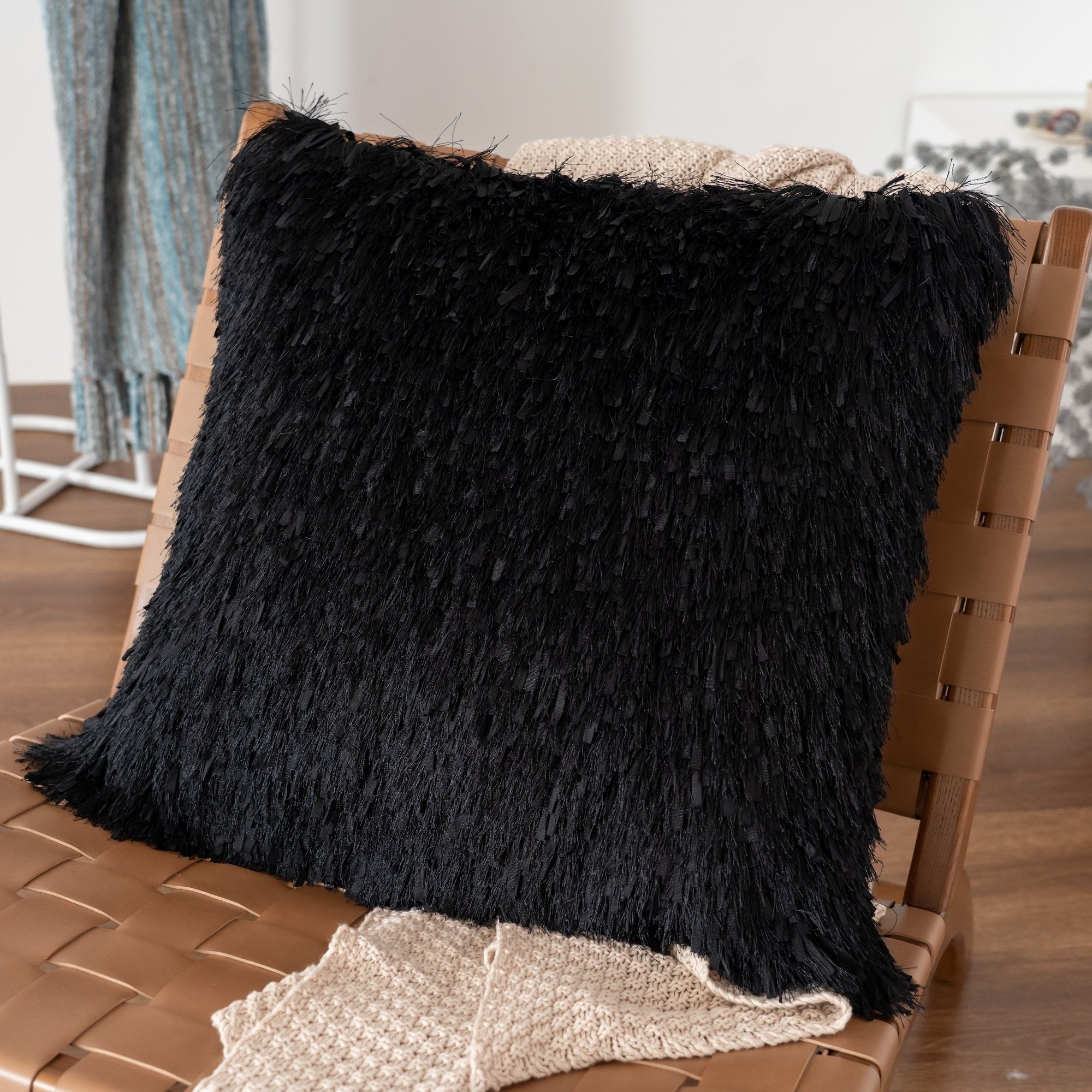 Shaggy Square Pillow
