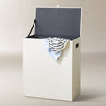 Shagreen Ivory Underbed Storage Box with Lid