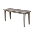 Unfinished Shaker Style Bench