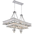 The Gray Barn Zephyr Parcel 16 Light Chandelier With Chrome Finish