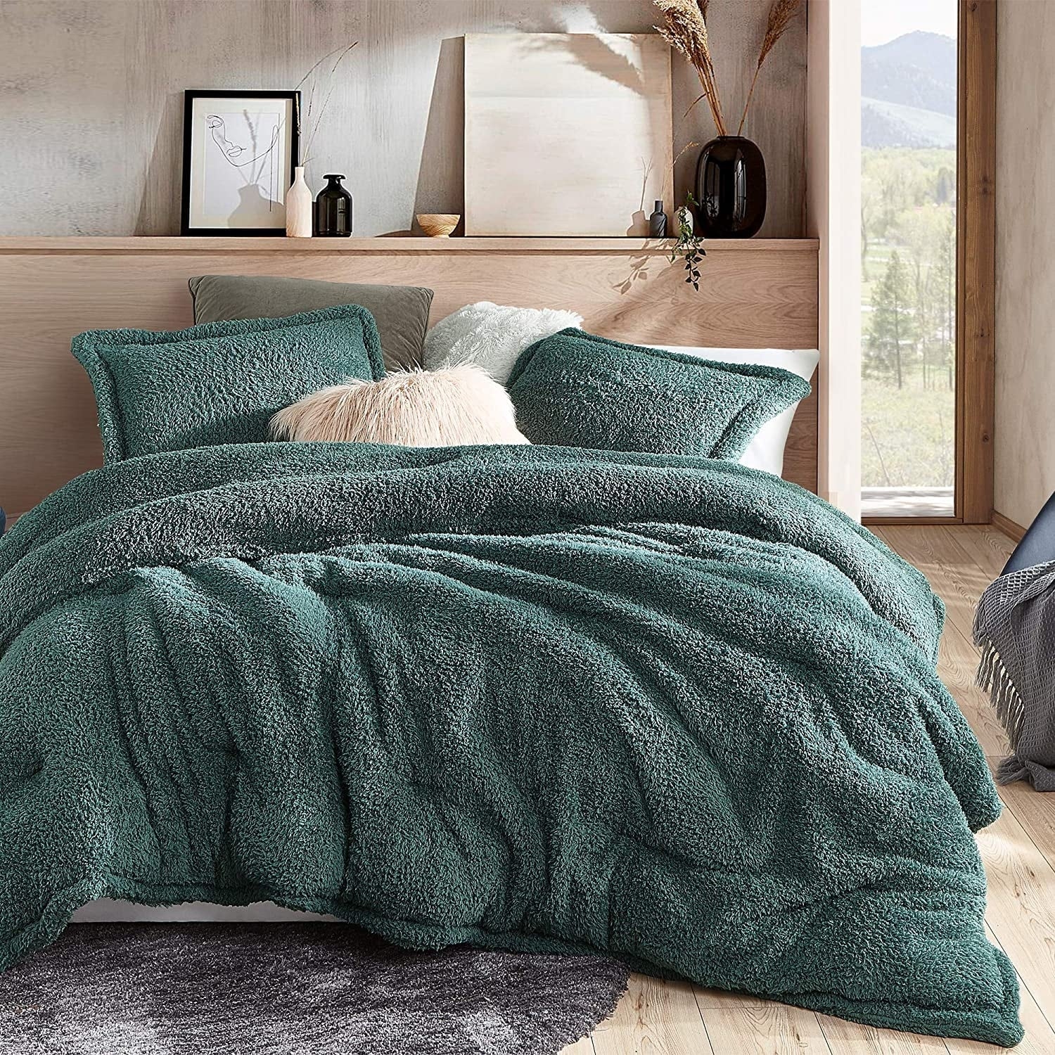 Shankapotomus Coma Inducer Oversized Comforter Silver Pine