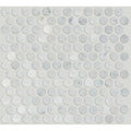 Shaw Cs29Z Chateau Penny Round Mosaic 11 5 16 X 12 Circle Penny