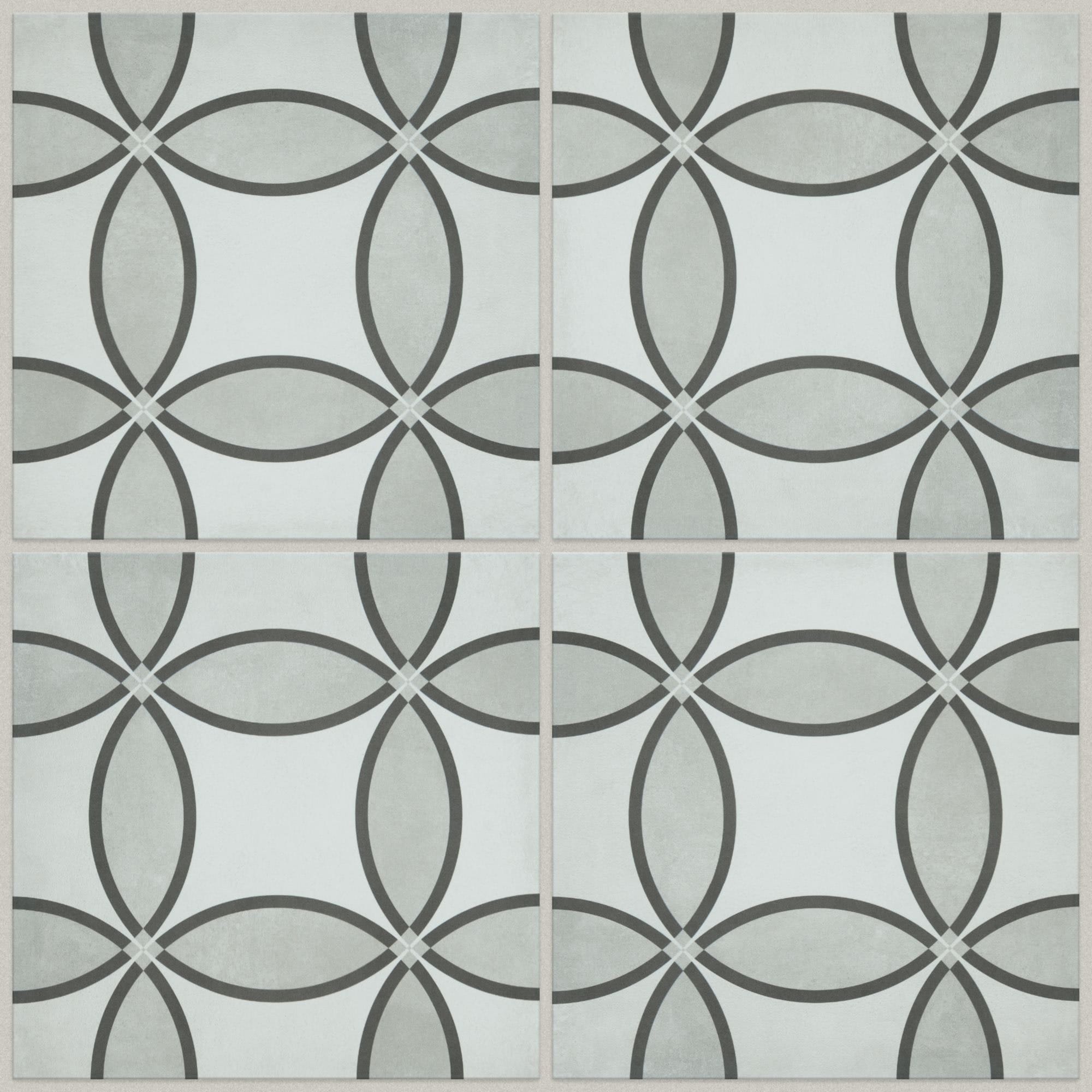 Shaw Revival Isabella 8 Square Floor And Wall Tile Matte Visual