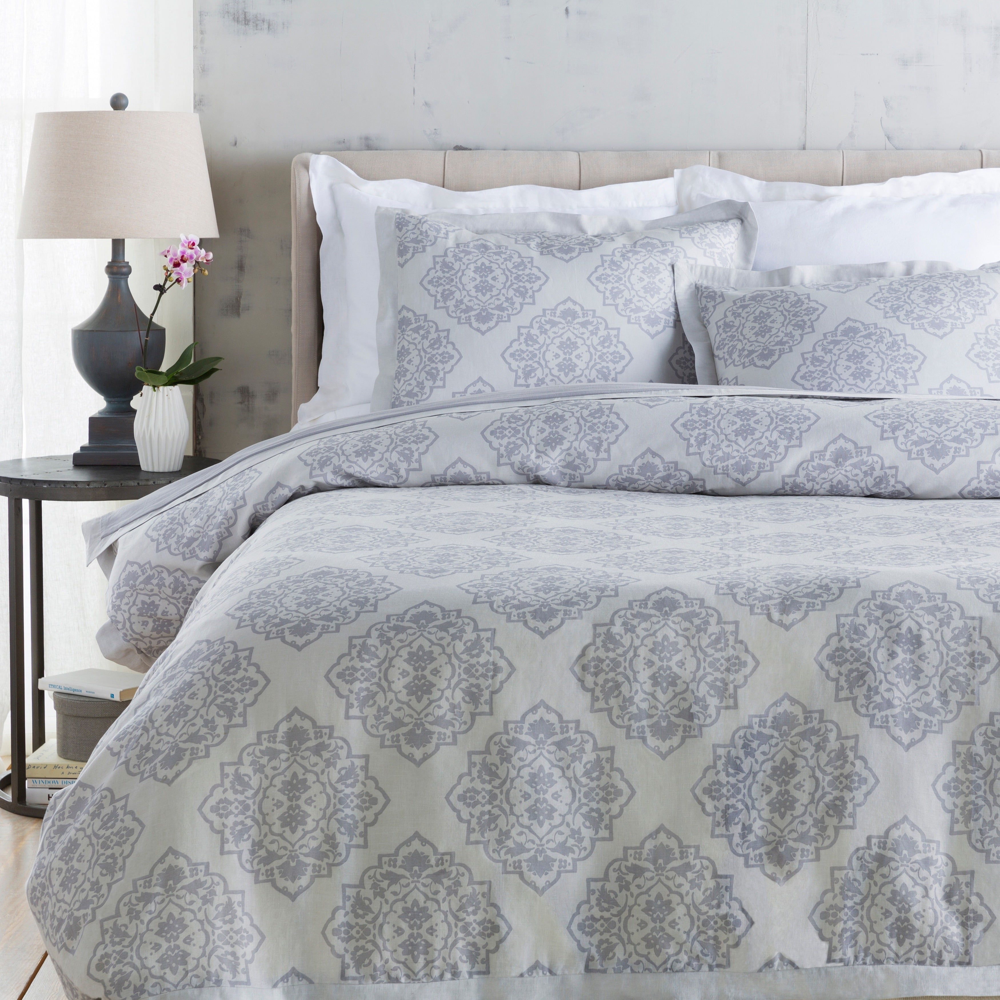 Sheena Floral Linen Cotton Duvet Cover