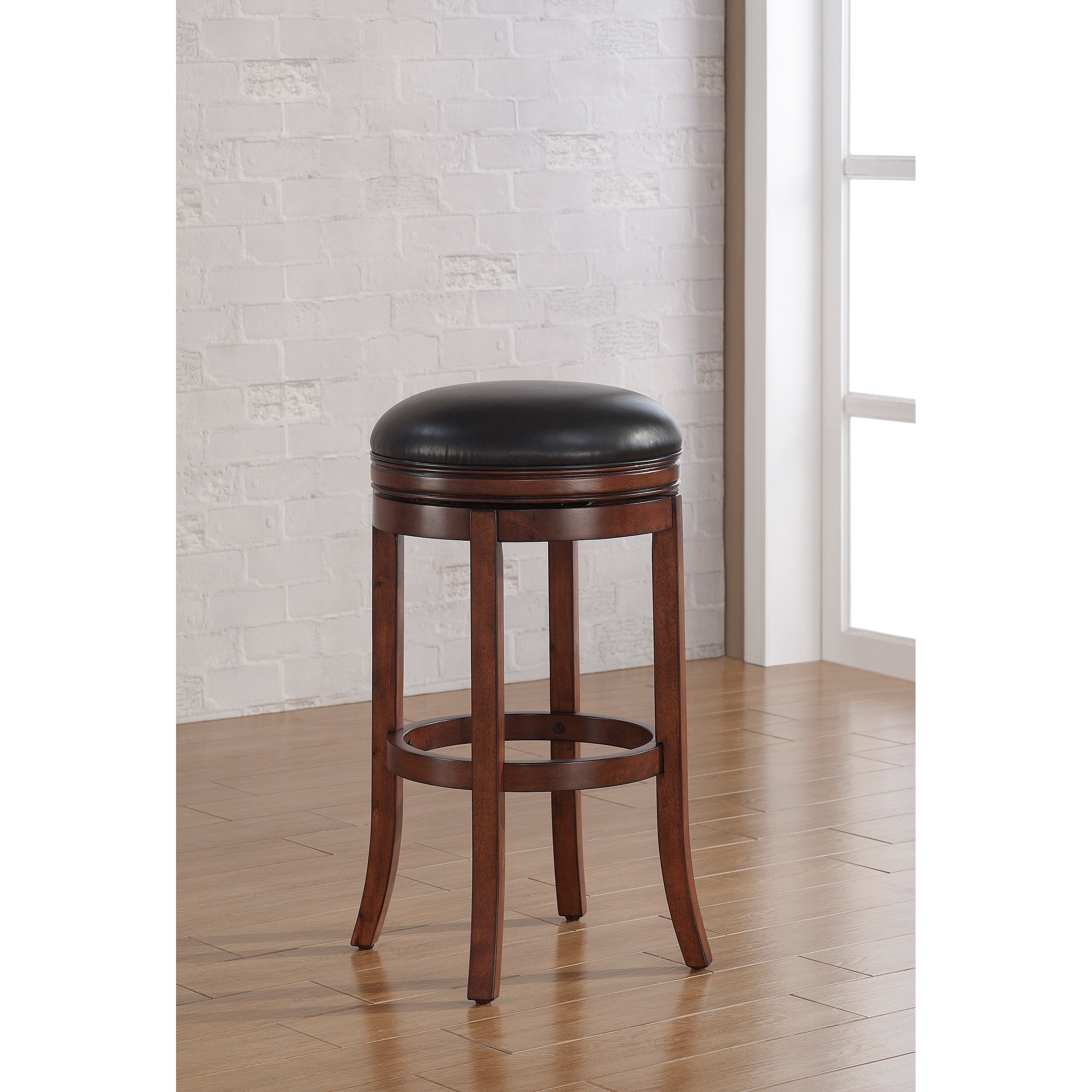 Shelby 34 Inch Extra Tall Swivel Bar Stool By Greyson Living