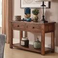 Sheldon Brown Cherry Finish Sofa Table By Inspire Q Classic
