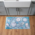 Shells Anti Fatigue Door Mat Sea Illustration 30 X 18