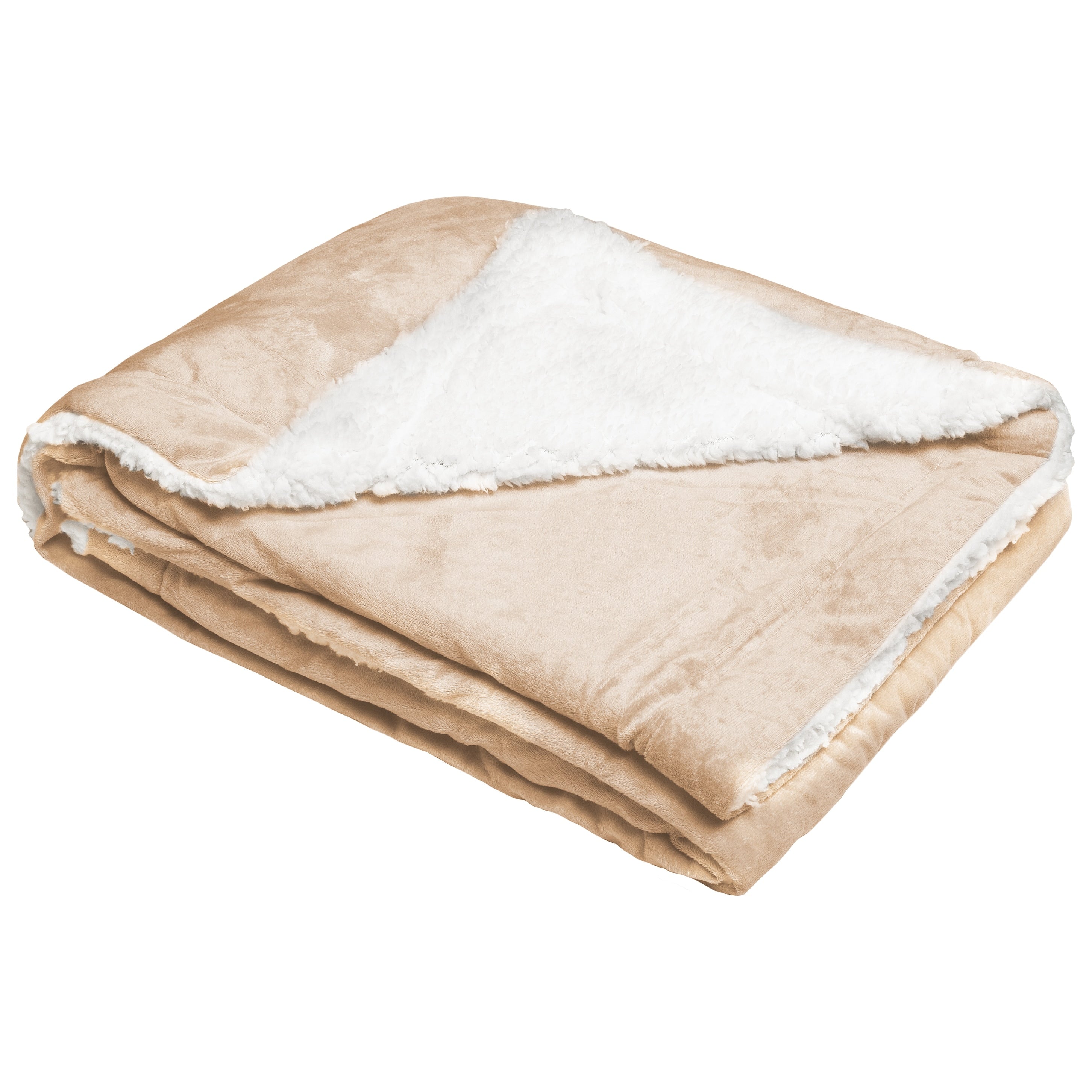 Sherpa Fleece Throw Blanket Double Layer Fleece Blanket