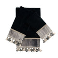 Sherry Kline Ambiance 3 Piece Decorative Embellished Towel Set