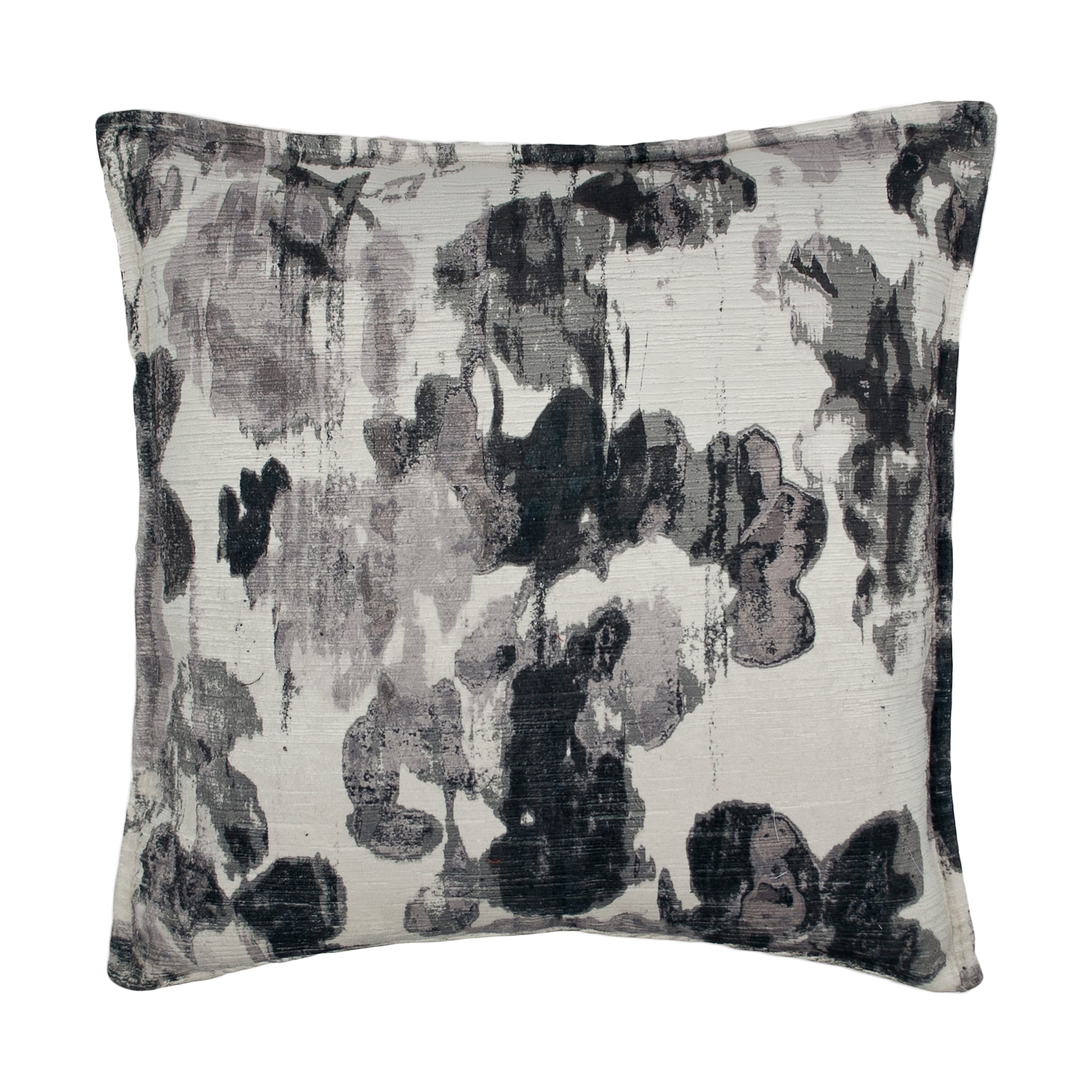 Sherry Kline Argasio Velvet Ebony 20 Inch Decorative Pillow