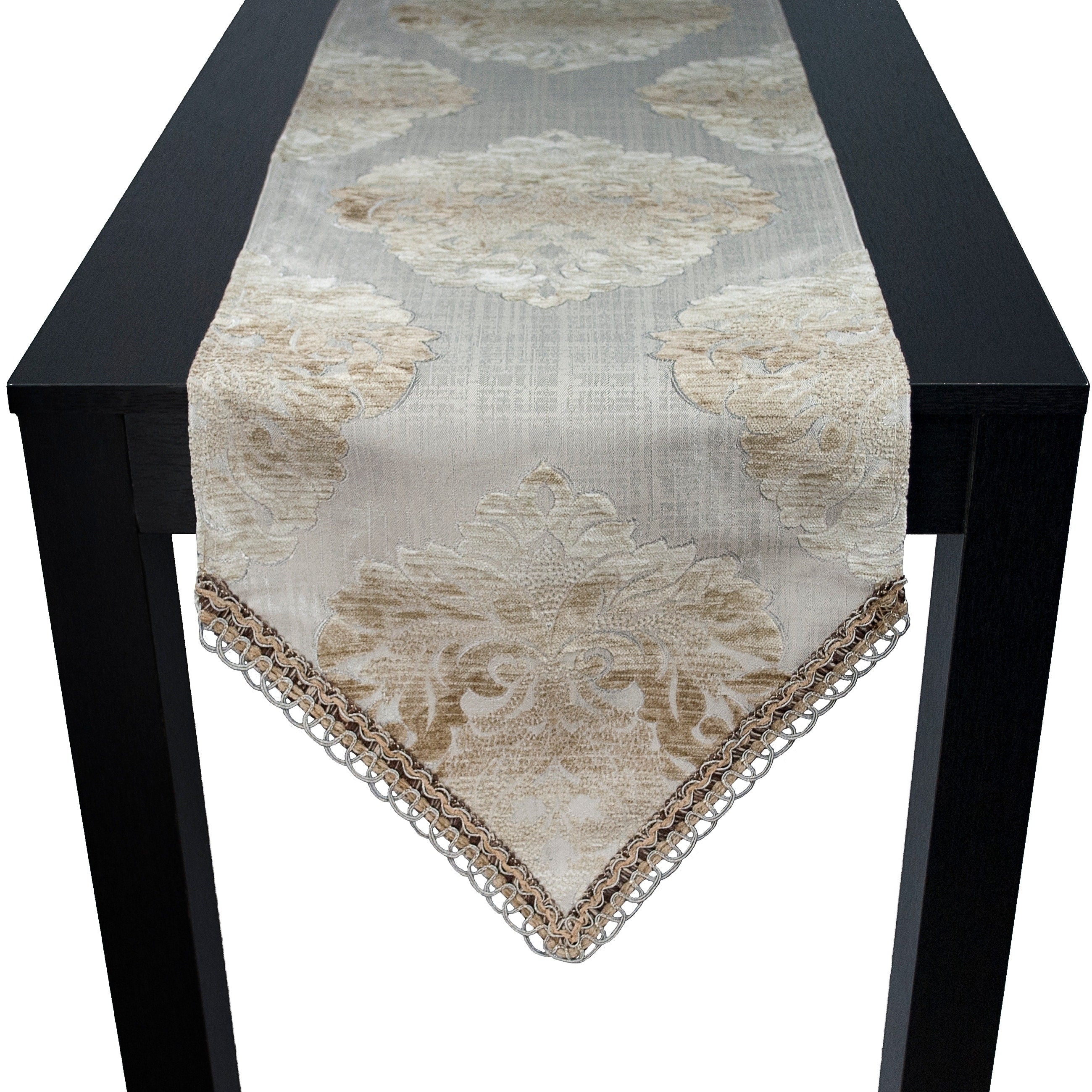 Sherry Kline Auburn 72 Inch Luxury Table Runner 12 X 72