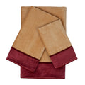 Sherry Kline Centinela 3 Piece Embellished Towel Set 13 X 18 X 0.5 16 X 25 X 0.5 25 X 48 X 0.5