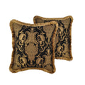 Sherry Kline China Art Black 20 Inch Decorative Throw Pillows Set Of 2