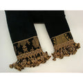 Sherry Kline China Art Black Decorative 3 Piecetowel Set