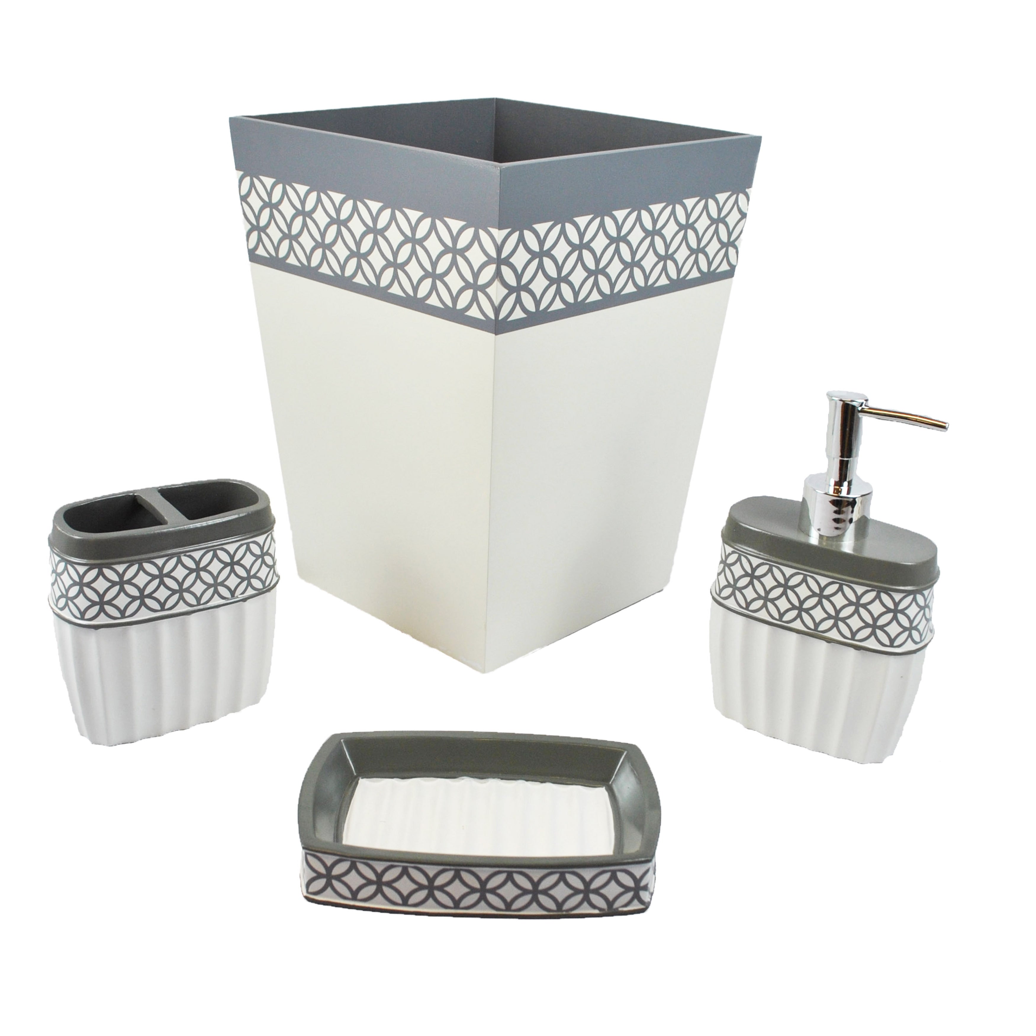 Sherry Kline Fresh 4 Piece Bath Accesory Set