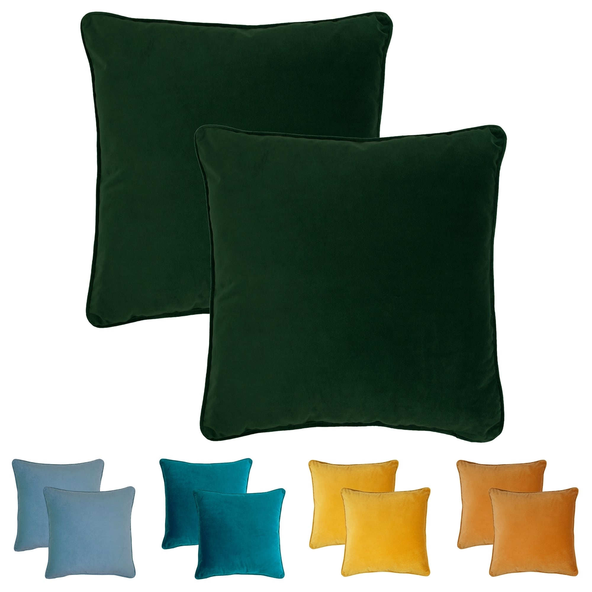 Sherry Kline Glendon Velvet 20 Inch Pillows Set Of 2