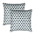 Sherry Kline Ofifi Indigo 20 Inch Decorative Pillow Set Of 2