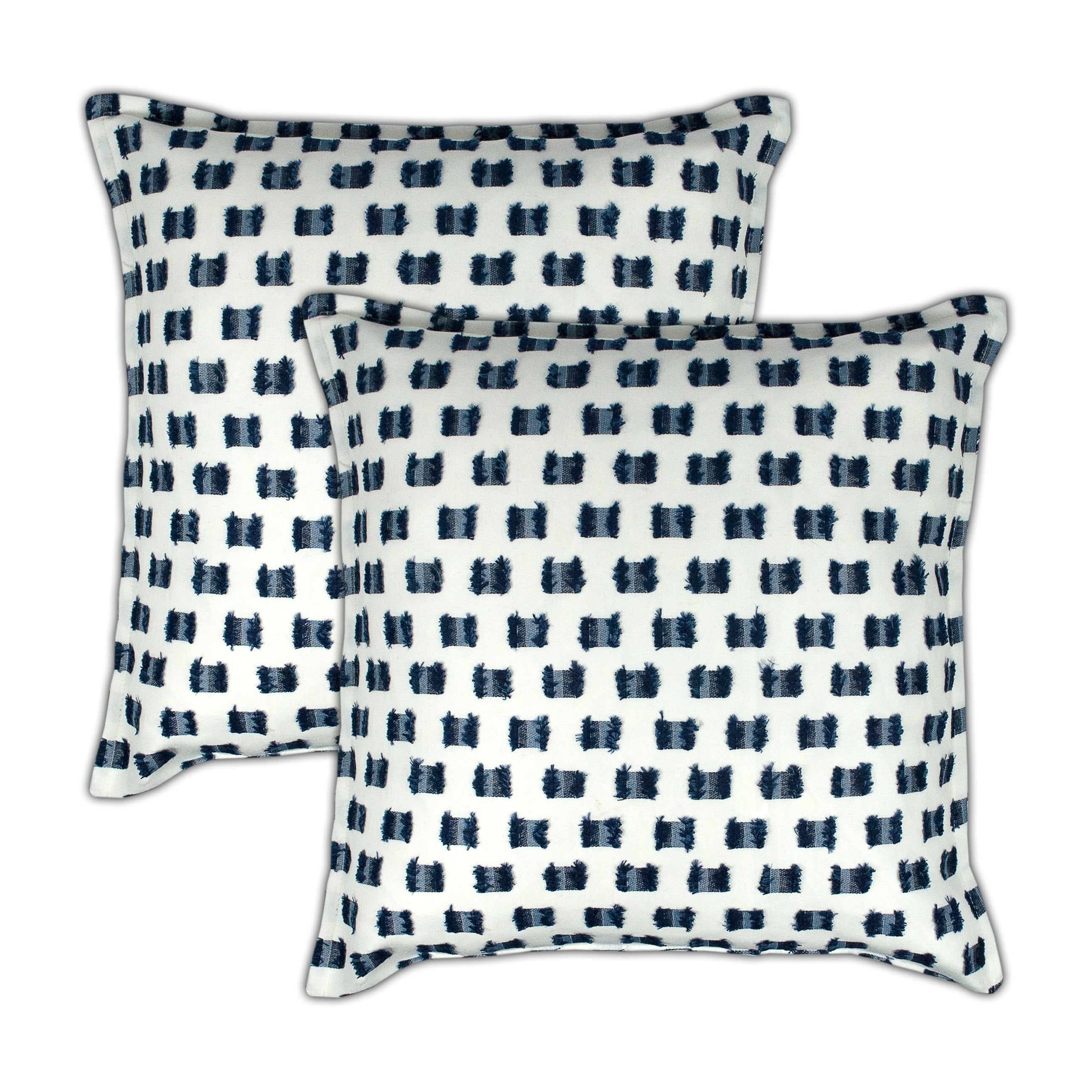 Sherry Kline Ofifi Indigo 20 Inch Decorative Pillow Set Of 2