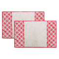 Sherry Kline Romance Cotton 21 X 34 Bath Rug Set Of 2