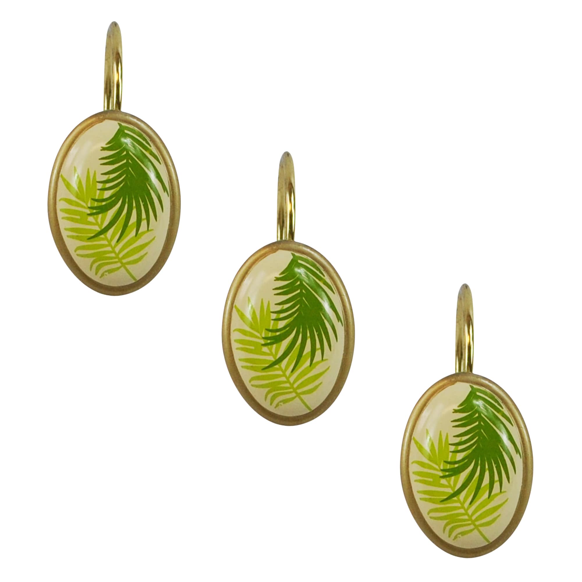 Sherry Kline Sago Shower Curtain Hooks Set Of 12