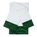 Sherry Kline Snowscape Green 3 Piece Embellished Towel Set 13 X 18 X 0.5 16 X 25 X 0.5 25 X 48 X 0.5