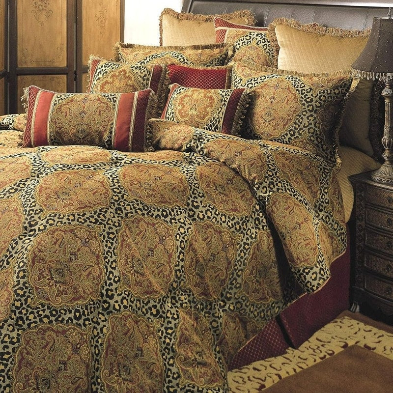 Sherry Kline Tangiers Bedding Set New Tangiers 5 Pc Qn Comf Set Includes 2 Pillows
