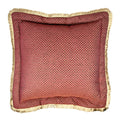 Sherry Kline Tangiers Flanged 26 Inch European Sham Red