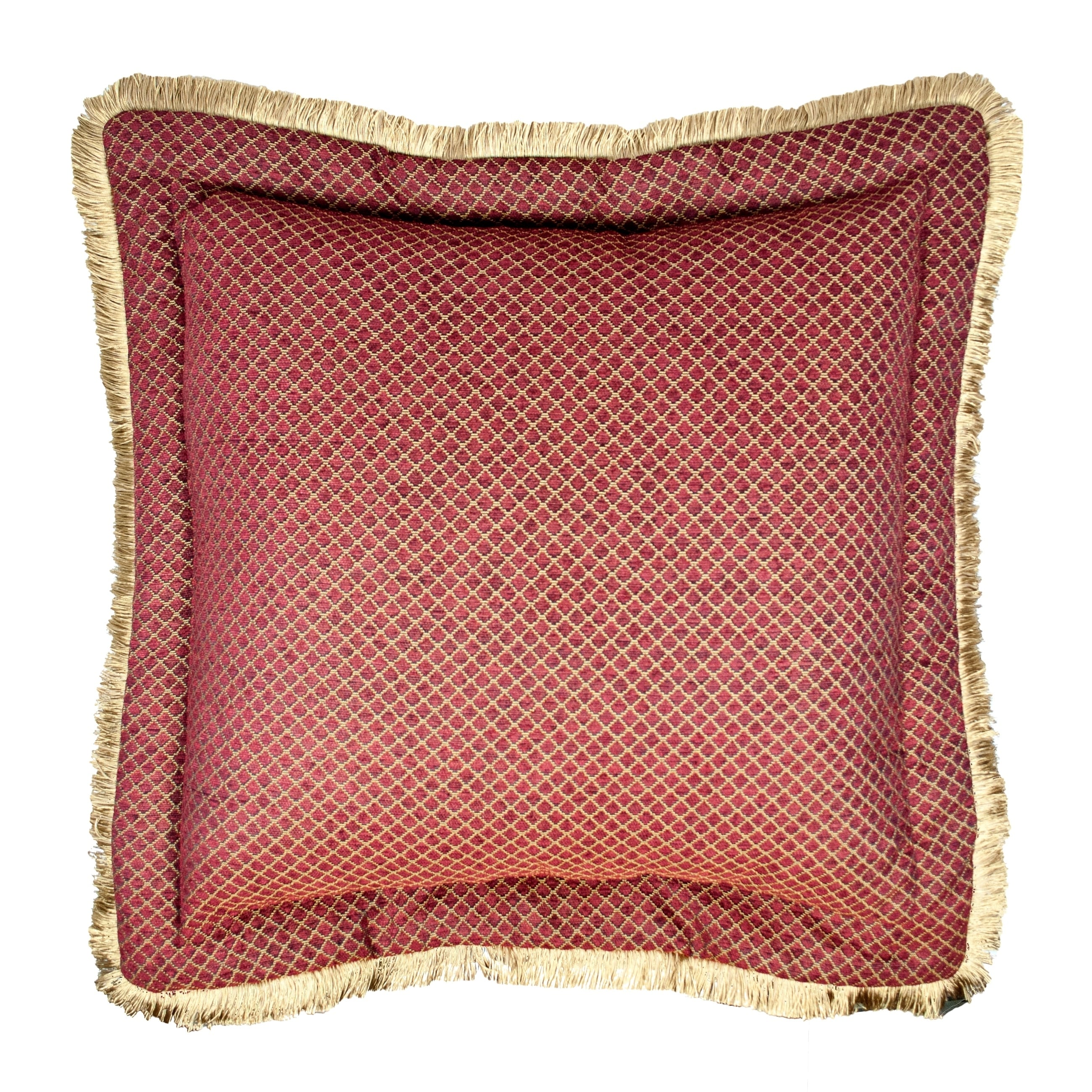 Sherry Kline Tangiers Flanged 26 Inch European Sham Red