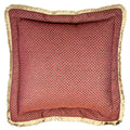 Sherry Kline Tangiers Flanged 30 Inch European Pillow Red