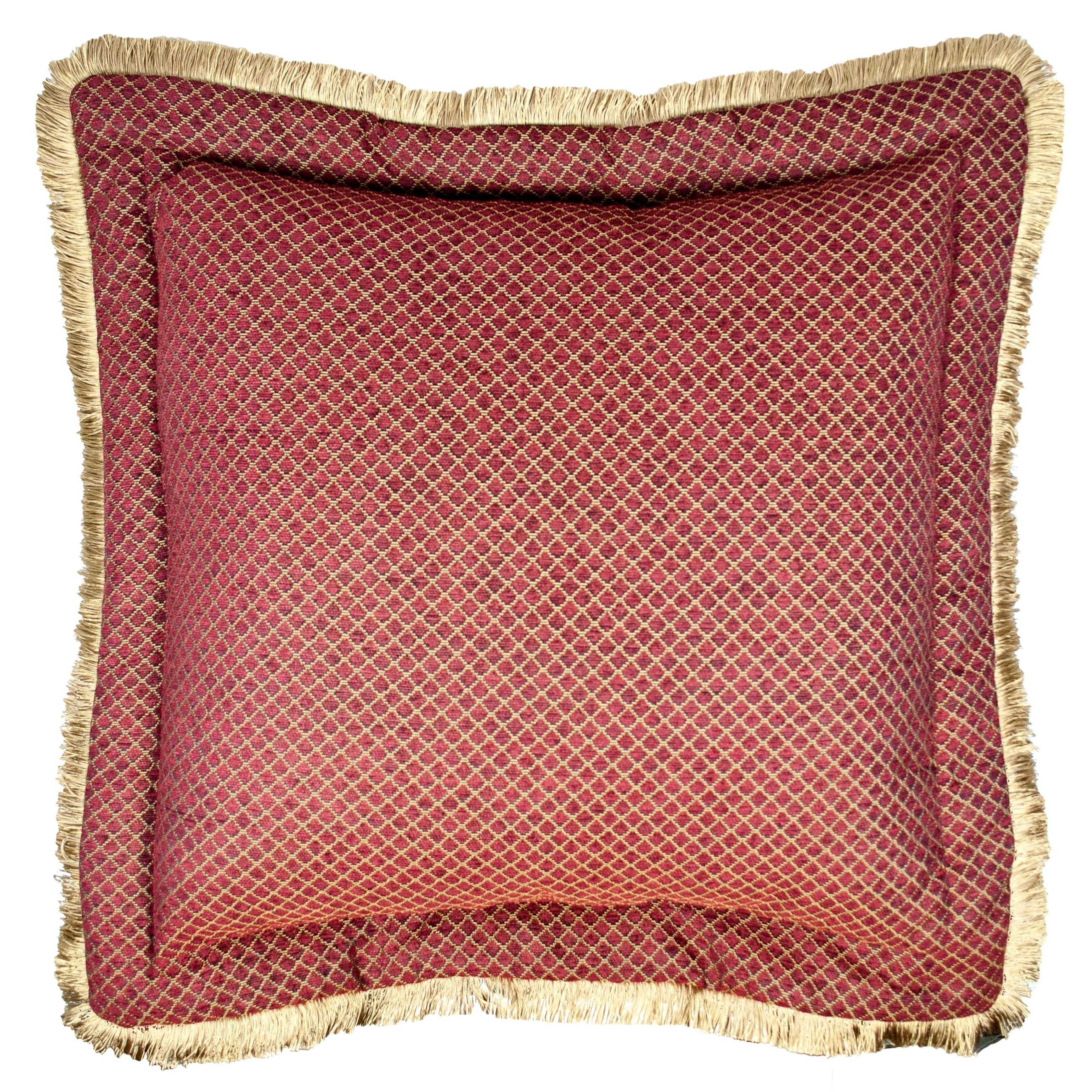 Sherry Kline Tangiers Flanged 30 Inch European Pillow Red