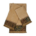 Sherry Kline Tangiers Nugget 3 Piece Decorative Embellished Towel Set