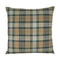 Sherry Kline Tartan 20 Inch Decorative Pillow Tan Multi