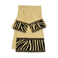 Sherry Kline Zuma Embellished Decorative 3 Piece Towel Set