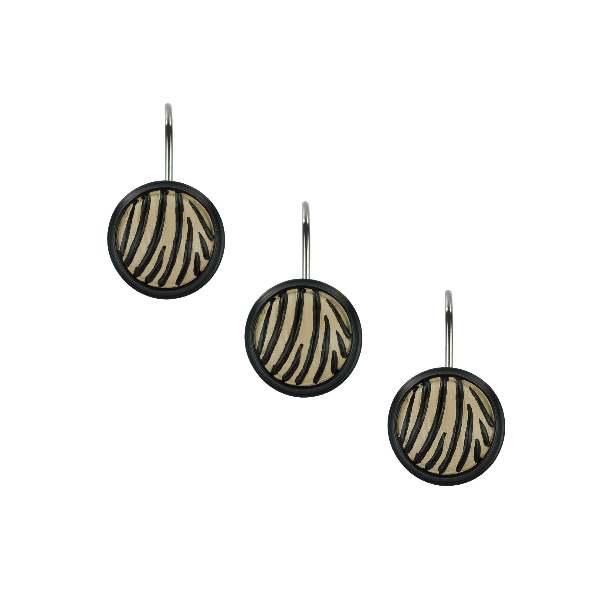 Sherry Kline Zuma Shower Curtain Hooks Set Of 12