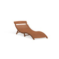 Havenside Home Shi Shi Curved Folding Chaise Lounger