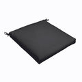 Shiel Sunbrella Black Indoor Outdoor Chair Bristol Cushion