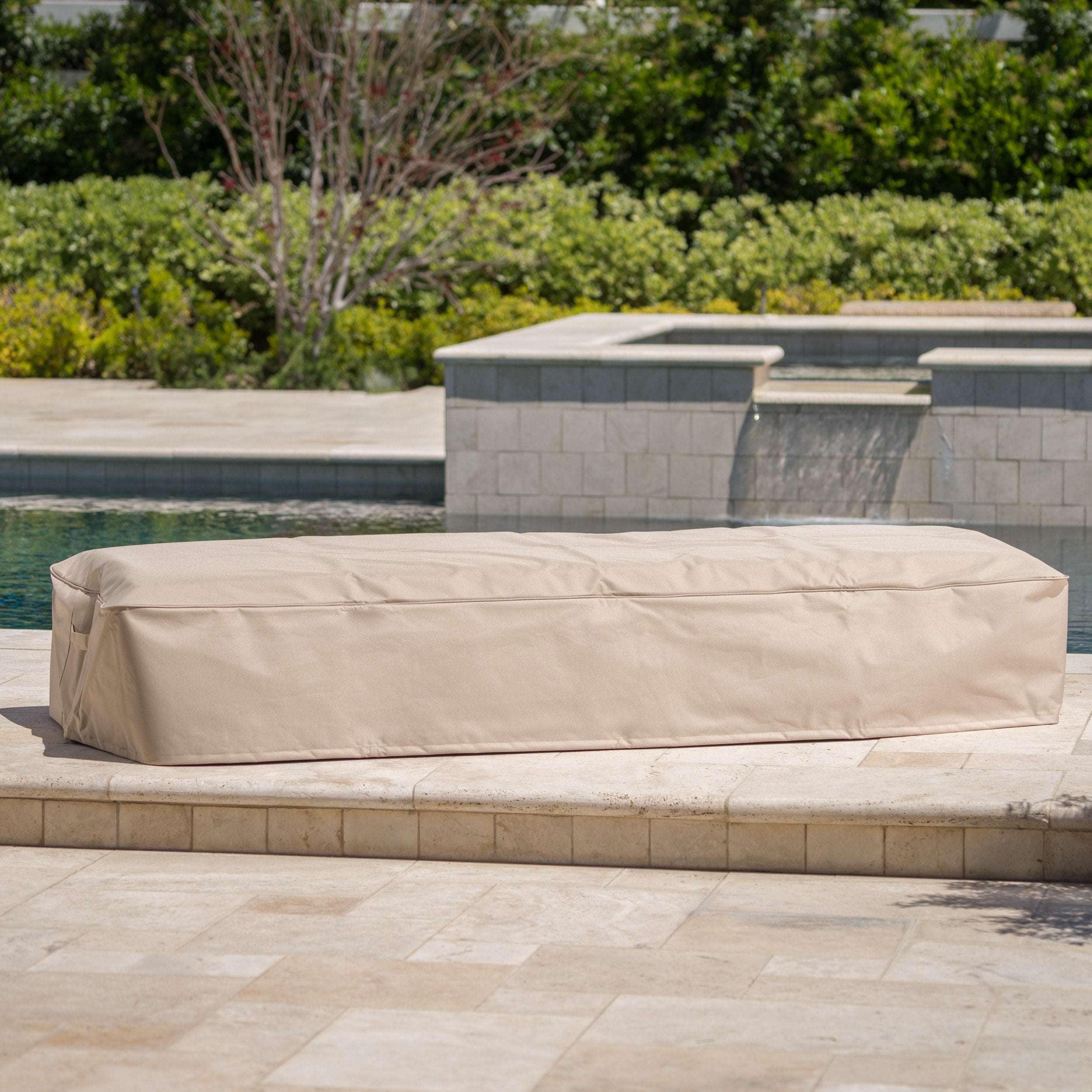 Shield Outdoor Waterproof Fabric Lounge Patio Cover By Christopher Knight Home