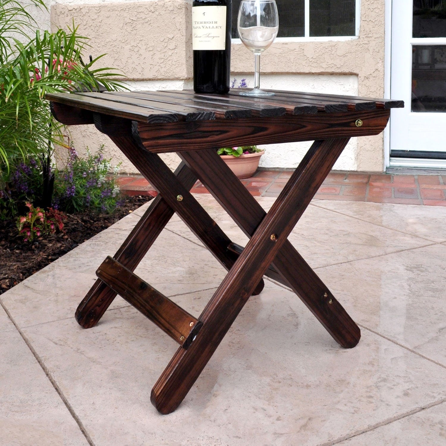 19 Inch Square Adirondack Folding Table