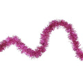 Shiny Pink Traditional Artificial Garland 50 Feet Unlit N A N A