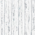 Shiplap Wallpaper Wood In White Blue Turquoise Cotton Grey
